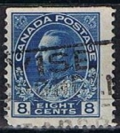 Stamps Canada -  Scott  115  Rey George V (3)