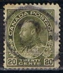 Sellos de America - Canad -  Scott  119  Rey George V