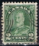 Stamps Canada -  Scott  164  Rey George V (4)
