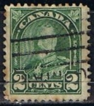 Sellos de America - Canad -  Scott  164  Rey George V (8)