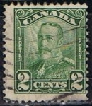 Stamps Canada -  Scott  150  Rey George V (7)