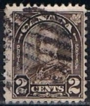 Sellos de America - Canad -  Scott  166  Rey George V (2)