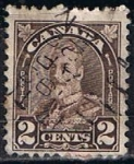 Stamps Canada -  Scott  166  Rey George V (6)