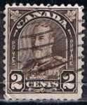 Stamps Canada -  Scott  166  Rey George V (8)