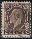 Stamps Canada -  Scott  196  Rey George V (5)