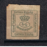 Stamps Europe - Spain -  Edifil  173 A  Corona Real y Alfonso XIII.  