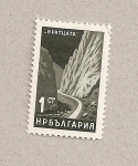 Stamps Bulgaria -  Carretera en un desfiladero