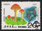 Stamps North Korea -  SETAS-HONGOS: 1.205.042,01-Amanita caesarea -Phil.41618-Dm.989.20-Y&T.2033-Mch.3000-Sc.2816