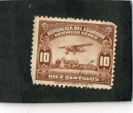 Stamps : America : Ecuador :  SERVICIO AEREO