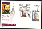 Sellos de Europa - Espa�a -  Centenarios - Angel Ganivet - 800 aniversario de  La Giralda - SPD