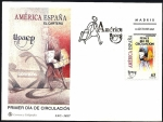 Stamps Spain -  América UPAEP - El cartero - SPD