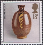 Stamps : Europe : United_Kingdom :  TALLER DE CERÁMICA. BERNARD LEACH