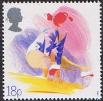 Stamps United Kingdom -  DEPORTES 1988. BARRA DE EQUILIBRIO