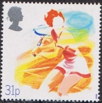 Stamps United Kingdom -  DEPORTES 1988. TENIS