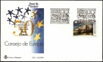 Stamps Andorra -  50 aniversario convención Europea de los Derechos Humanos - SPD