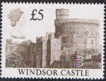 Stamps United Kingdom -  CASTILLOS INGLESES. WINDSOR CASTLE (INGLATERRA)