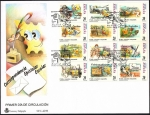 Stamps Spain -  Correspondencia epistolar escolar - El sello compañero inseparable  HB - SPD