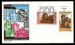 Stamps Spain -  Patrimonio Mundial de la Humanidad - Cáceres - Teruel - SPD