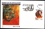 Stamps Spain -  EUROPA 1998 - Fiestas Populares Hogueras de San Juan - SPD