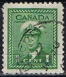 Stamps Canada -  Scott  249  Rey George VI (2)