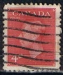 Stamps Canada -  Scott  287  Rey George VI (4)