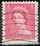 Sellos de America - Canad -  Scott  327  Elizabeth II