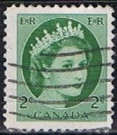 Stamps Canada -  Scott  338   Elizabeth II (5)