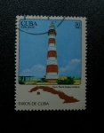 Stamps : America : Cuba :  Faros de Cuba. " Punta Gobernadora "