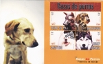 Stamps : America : Peru :  perros 2007 fdc