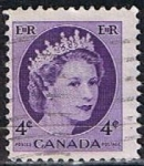 Sellos de America - Canad� -  Scott  340  Elizabeth II (11)