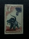 Stamps Europe - Monaco -  5 Semanas en Globo