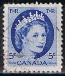 Stamps Canada -  Scott  341  Elizabeth II (2)