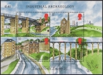 Stamps United Kingdom -  HB ARQUEOLOGIA INDUSTRIAL
