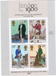 Stamps United Kingdom -  HB LONDON 1980. SIR ROWLAND HILL. RESERVADO