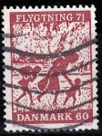 Stamps Denmark -  Flygtning 71	