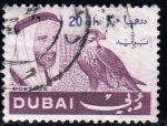 Stamps : Asia : United_Arab_Emirates :  The peregrine falcon	
