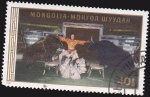 Sellos del Mundo : Asia : Mongolia : el circo