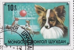 Stamps Mongolia -  perros