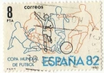 Stamps Spain -  2570.- Campeonato Mundial de Futbol ESPAÑA` 82