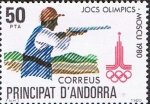Sellos del Mundo : Europa : Andorra : JUEGOS OLÍMPICOS DE MOSCÚ. TIRO