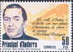 Stamps Andorra -  CENTENARIO DE LA VISITA DE JACINTO VERDAGUER