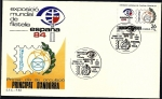 Stamps Andorra -  Exposición Mundial de Filatélia  España 84 - SPD