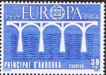 Stamps Andorra -  EUROPA 1984