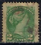 Stamps Canada -  Scott   36d  Reina Victoria