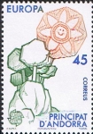 Stamps : Europe : Andorra :  EUROPA 1986. PROCESO DE FOTOSÍNTESIS