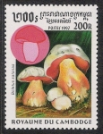 Stamps Cambodia -  SETAS-HONGOS: 1.124.031,00-Boletus satanas