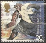 Stamps : Europe : United_Kingdom :  2087 - emigración en Escocia de John Byrne