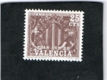 Sellos de Europa - Espaa -  PLAN SUR DE VALENCIA