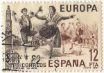 Stamps Spain -  2615.- Europa-CEPT.  (22ª Serie). La Jota