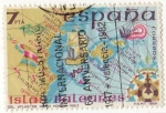 Stamps : Europe : Spain :  2622.- España Insular. Islas Baleares. Atlas de Diego Hommen 1563
